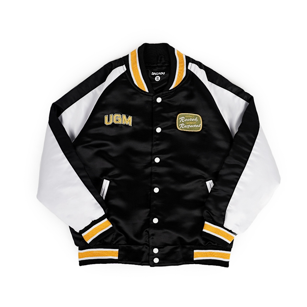 Merchandise UGM X Dagadu Jacket Tracktop  | Jaket Pria Wanita | Satin Bridal