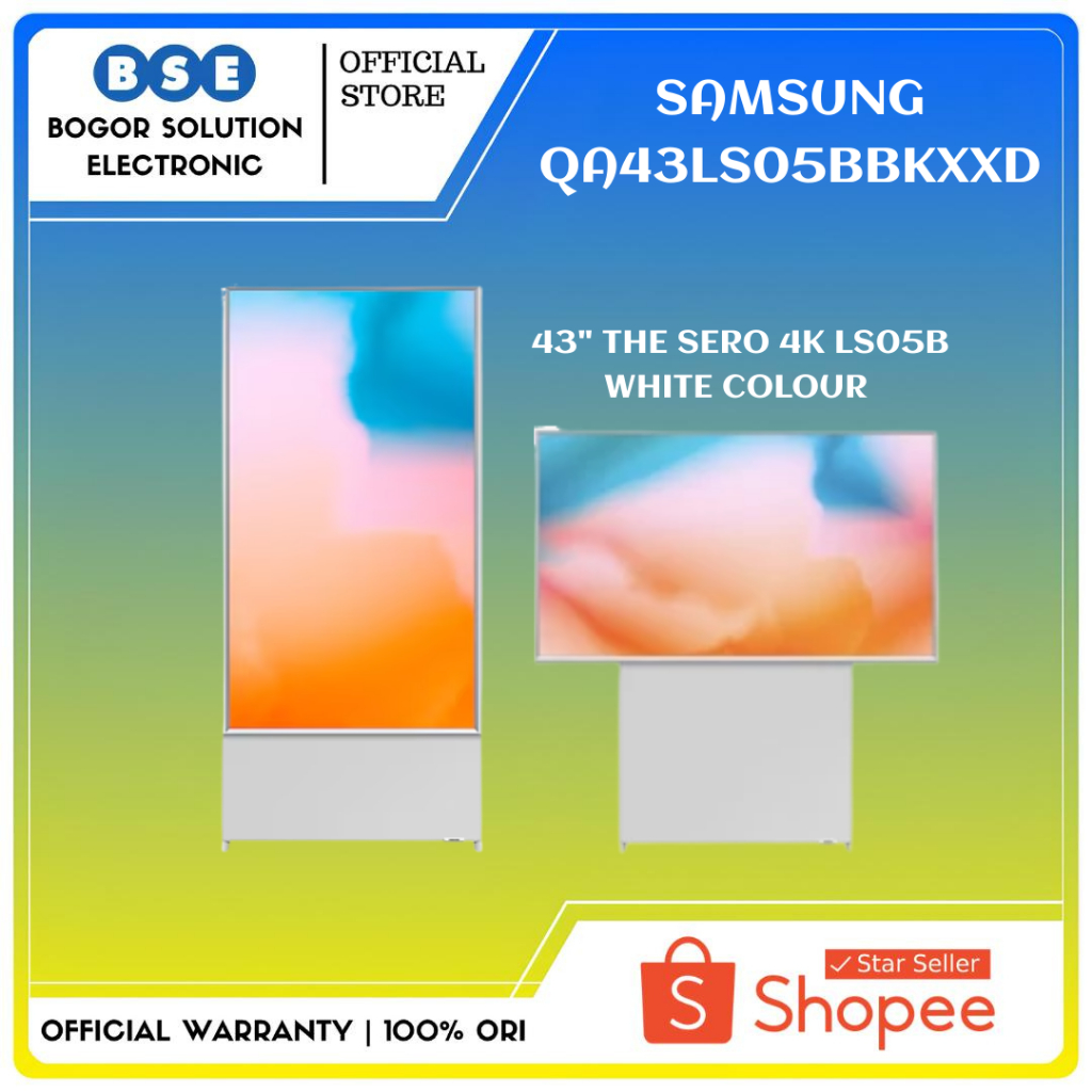 TV SAMSUNG 43 The Sero 4K LS05B SAMSUNG 43LS05B 43LS05BB QA43LS05B
