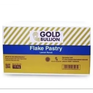 

GOLD BULLION FLAKE PASTRY KORSVET 15 KG