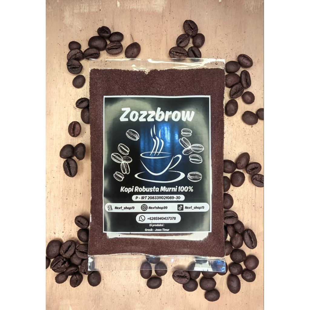 

kopi zozbrow 100% Kopi Robusta asli Temanggung
