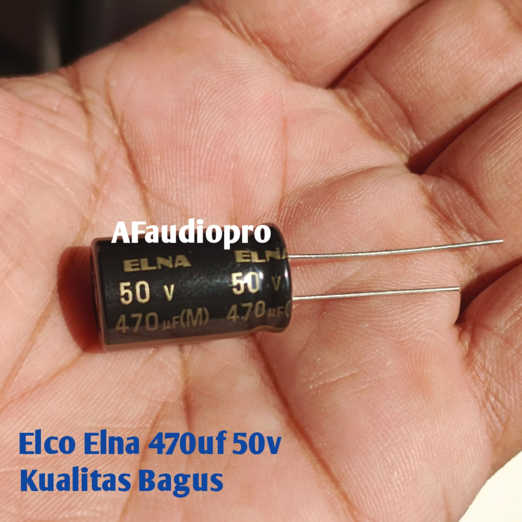 Elco Elna RE3 470uf 50v, Original Bos, Audio High Quality