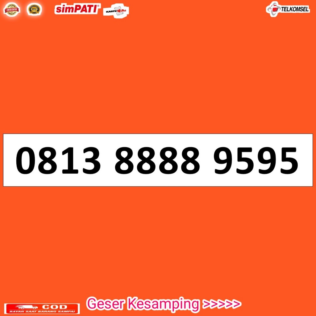 Nomor Cantik Telkomsel Support 4G 5G Nomor Cantik Kartu As Hoki ABAB Kwartet Panca Hexa Sapta