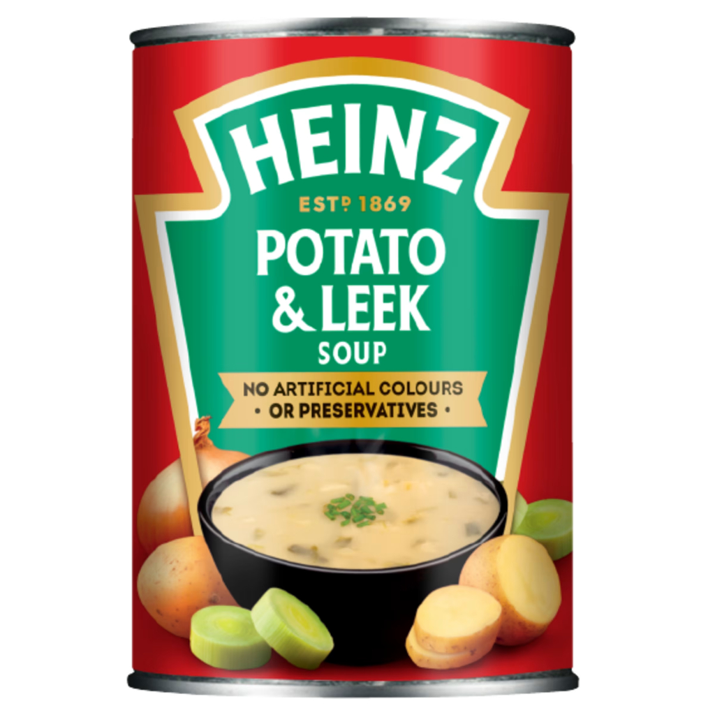 

(The Habit) Heinz Potato & Leek | Italian Mine Strone Soup 535gr