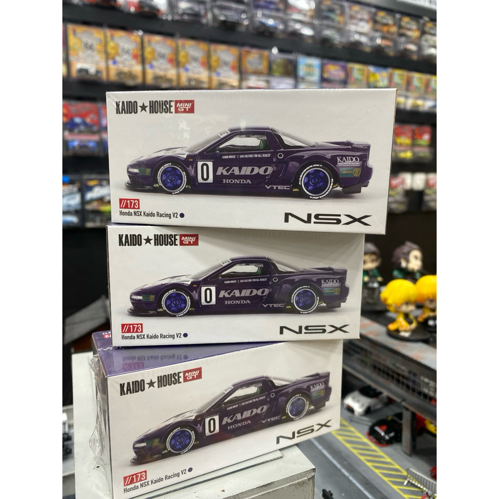 Kaido House 173 Mini GT Honda NSX Kaido Racing V2 purple