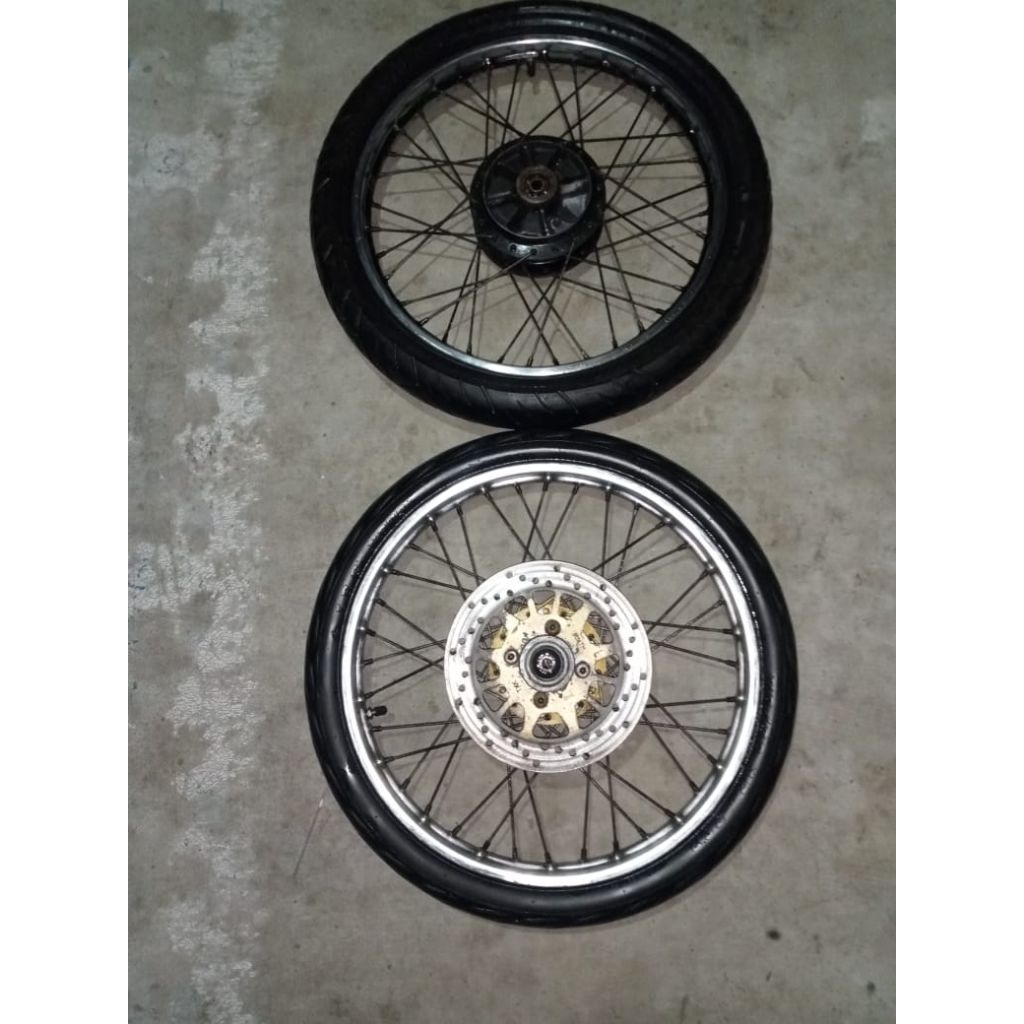 velg pelek jari-jari Yamaha motor Vega lama PNP poswan original