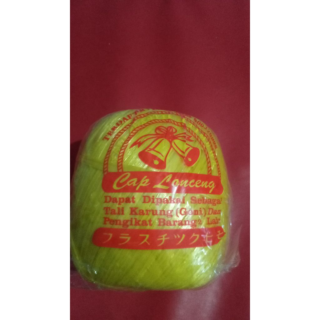 

tali rapia plastik cap lonceng
