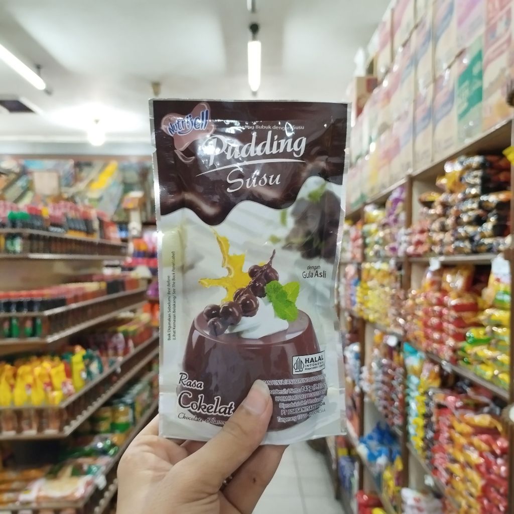 

NUTRIJELL PUDDING SUSU COKELAT 145 g
