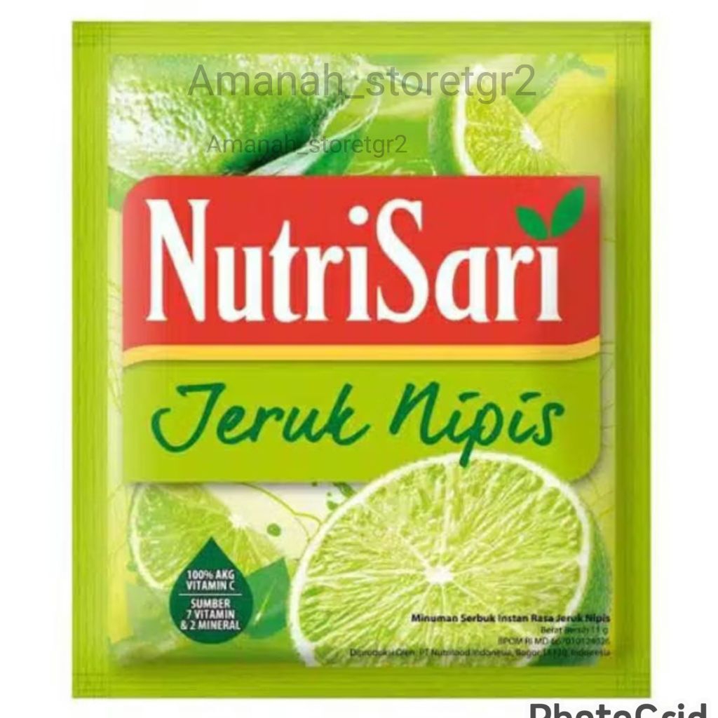 

Nutrisari jeruk nipis 1 renceng / 10 sachet murah