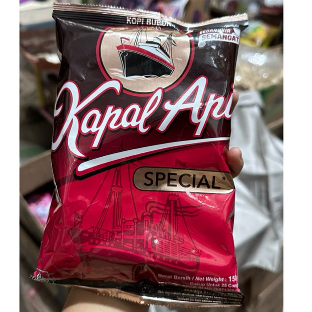 

KAPAL API 150GR TANPA GULA- KOPI BUBUK KLASIK YANG KUAT DAN AROMATIK