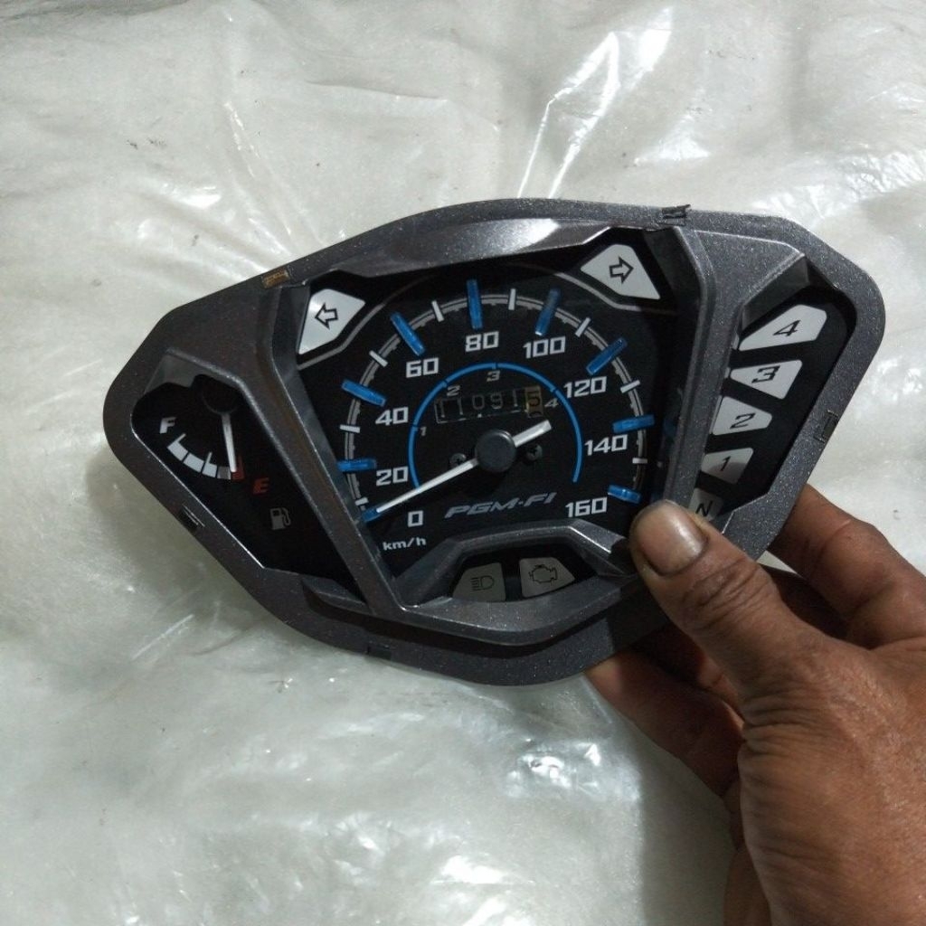 Mesin Amper Bensin Spedometer Honda Supra X 125 Fi Injeksi Original Fungsi Normal Second