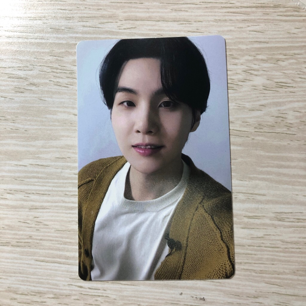 BTS Suga D-Day Luckydraw Photocard