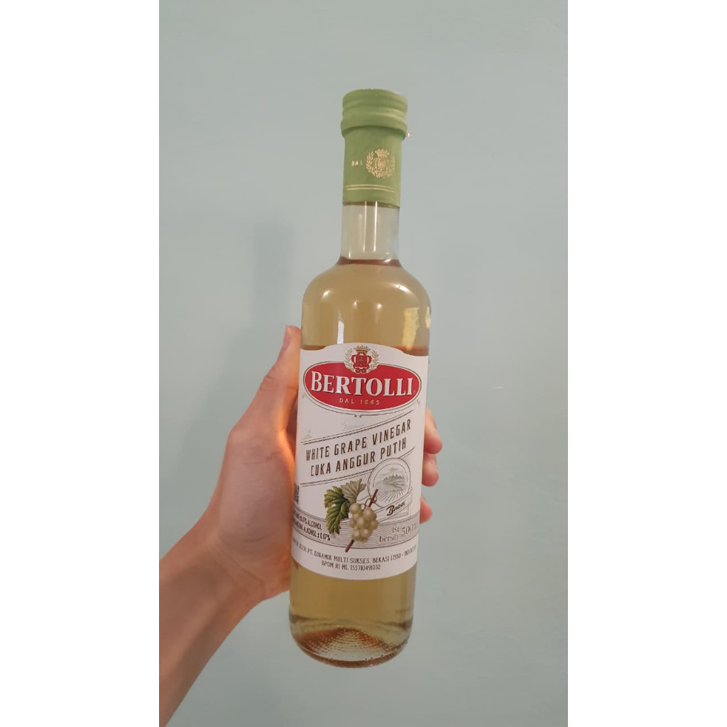 

Bertolli Cuka Anggur Putih 500 Ml