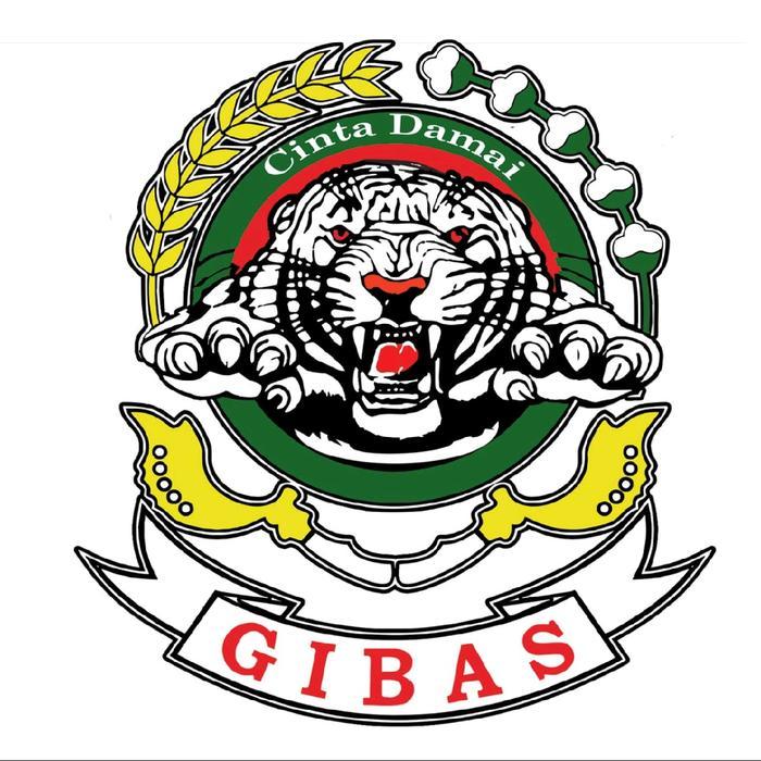

stiker gibas 7,5cm stiker ormas bahan berkualitas anti air tahan lebih lama