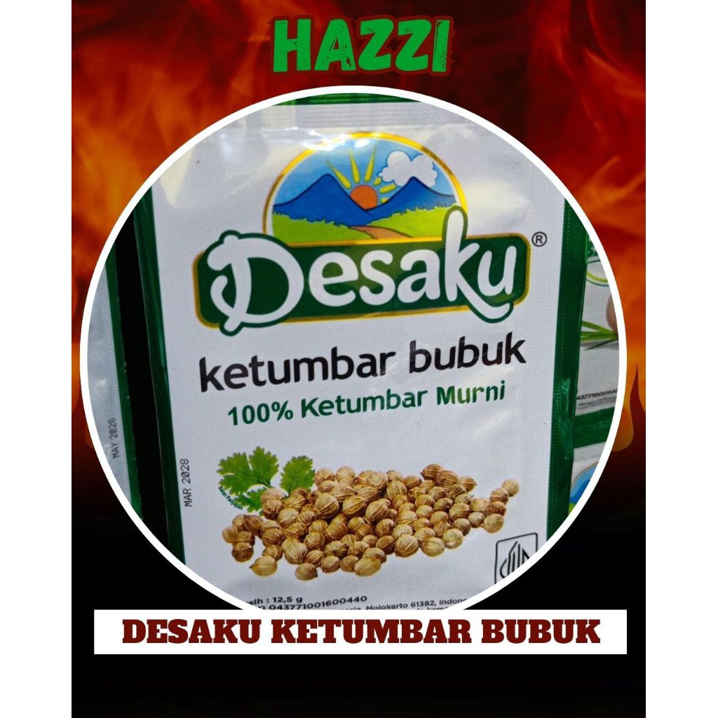 

Desaku Ketumbar Bubuk - isi 12.5gram - Renceng