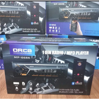 Single din ORCA MP 6686 tape mobil mp3 ORCA bluetooth Single din ORCA MP3 Tape mobil  mp3 Radio Sing