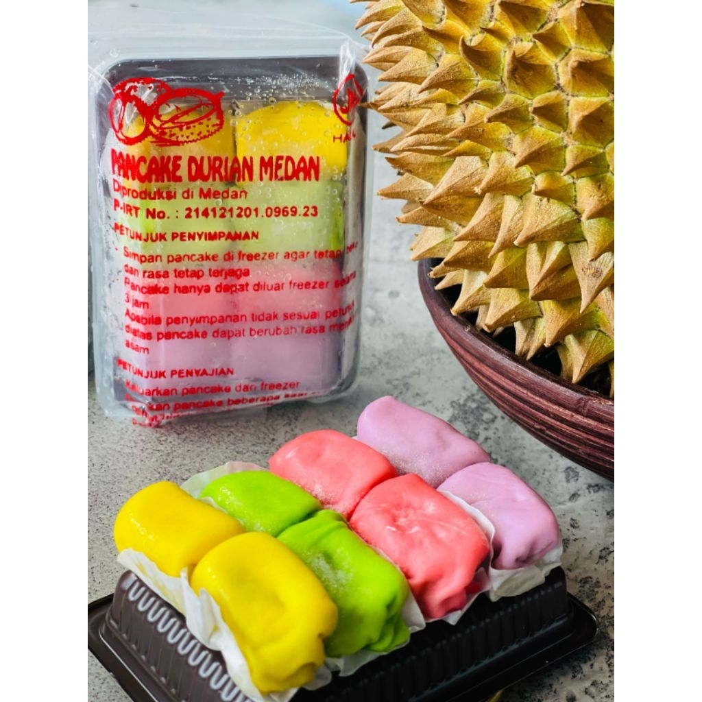 

Pancake Durian mini isi 8