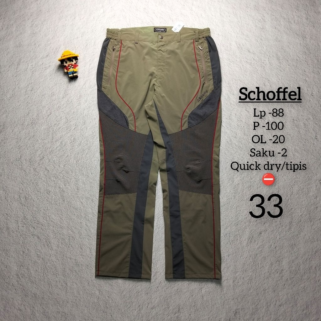 celana outdoor schoffel original 100% #33