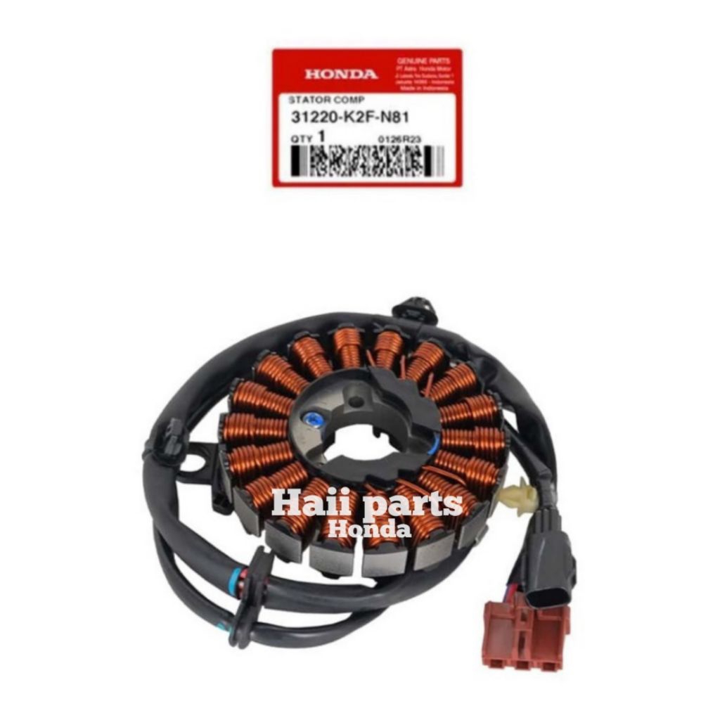 Stator comp Spull Scoopy ESP K2F original AHM 31220K2FN81