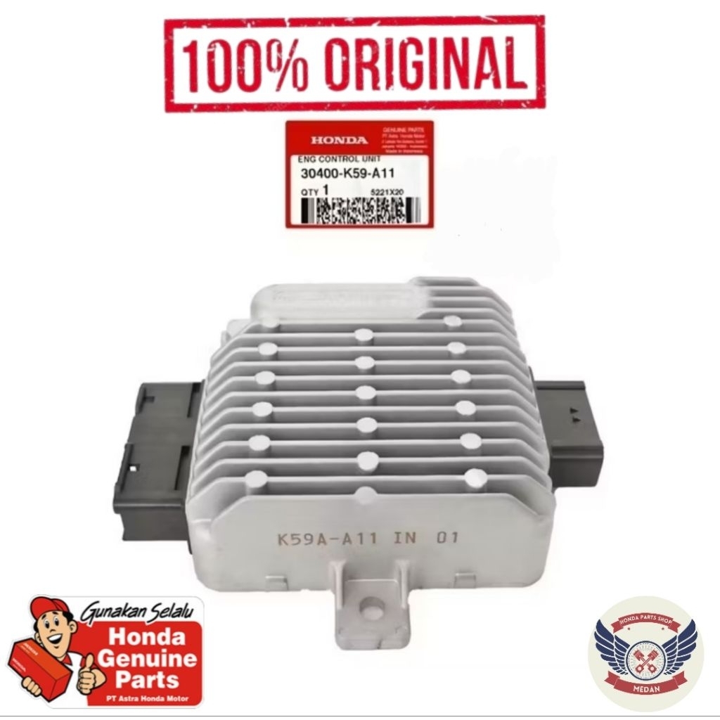 30400K59A11 ECM ECU Eng Control Unit - Vario 150 eSP K59 Led Injeksi Old 2015 2016 2017 2018