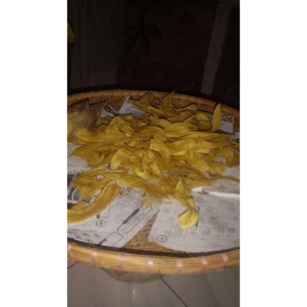 

PROMO kripik pisang ketan 1KG