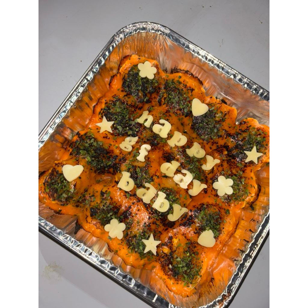 

Dimsum Mentai Tobiko Birthday 16 pcs chili oil FREE LILIN + Topper + REQ HURUF + Dus