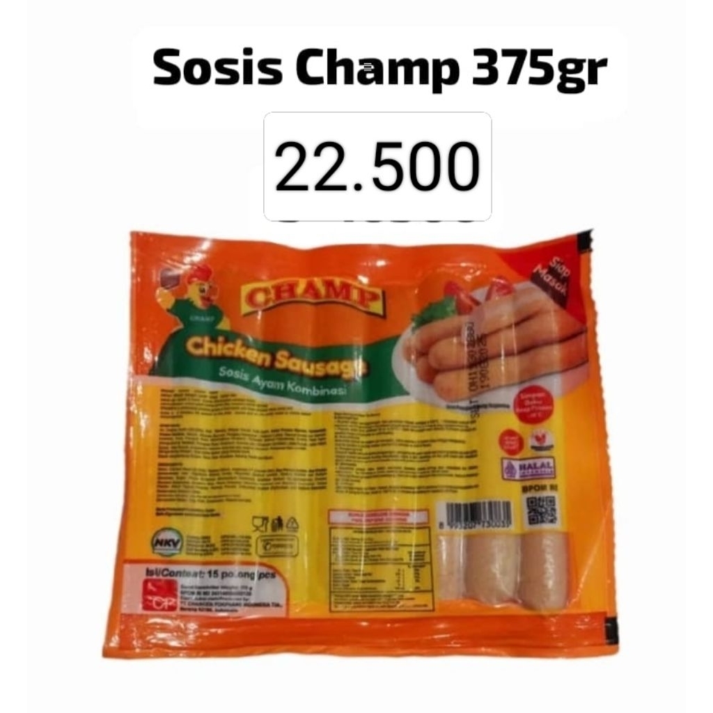 

Sosis Champ 375gr