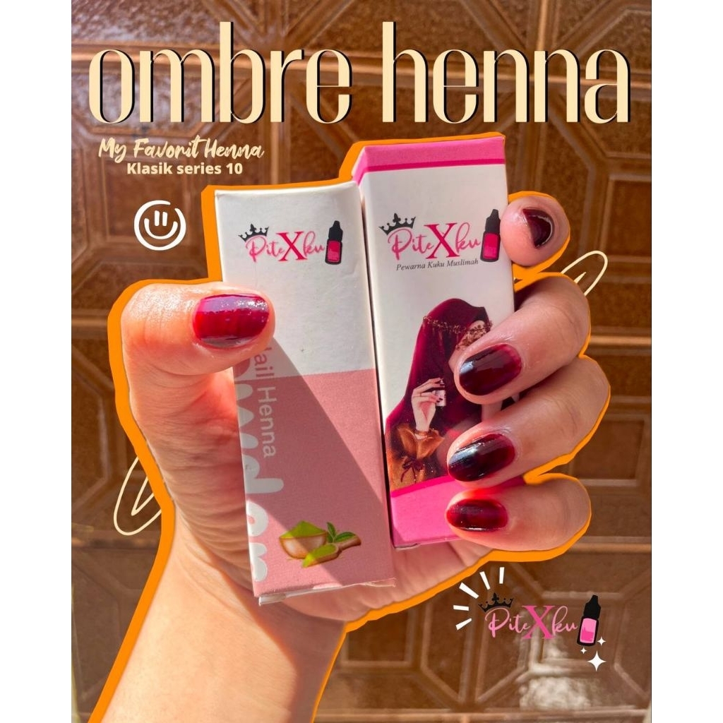 HENNA PITEXKU + VITAMIN KUKU + BUFFER / CAT KUKU HALAL / HENNA KUKU MUSLIMAH PITEXKU / VITAMIN KUKU 