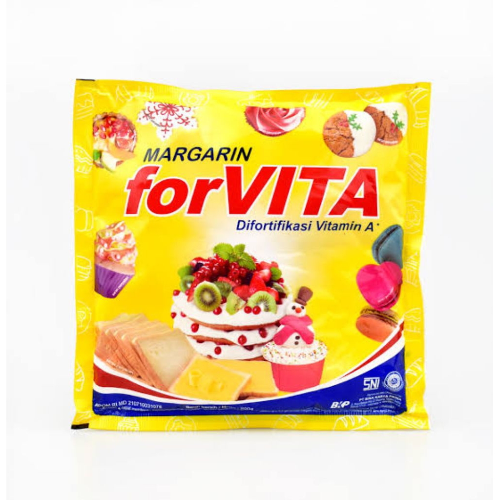

Mentega Forvita Kemasan 200 gr