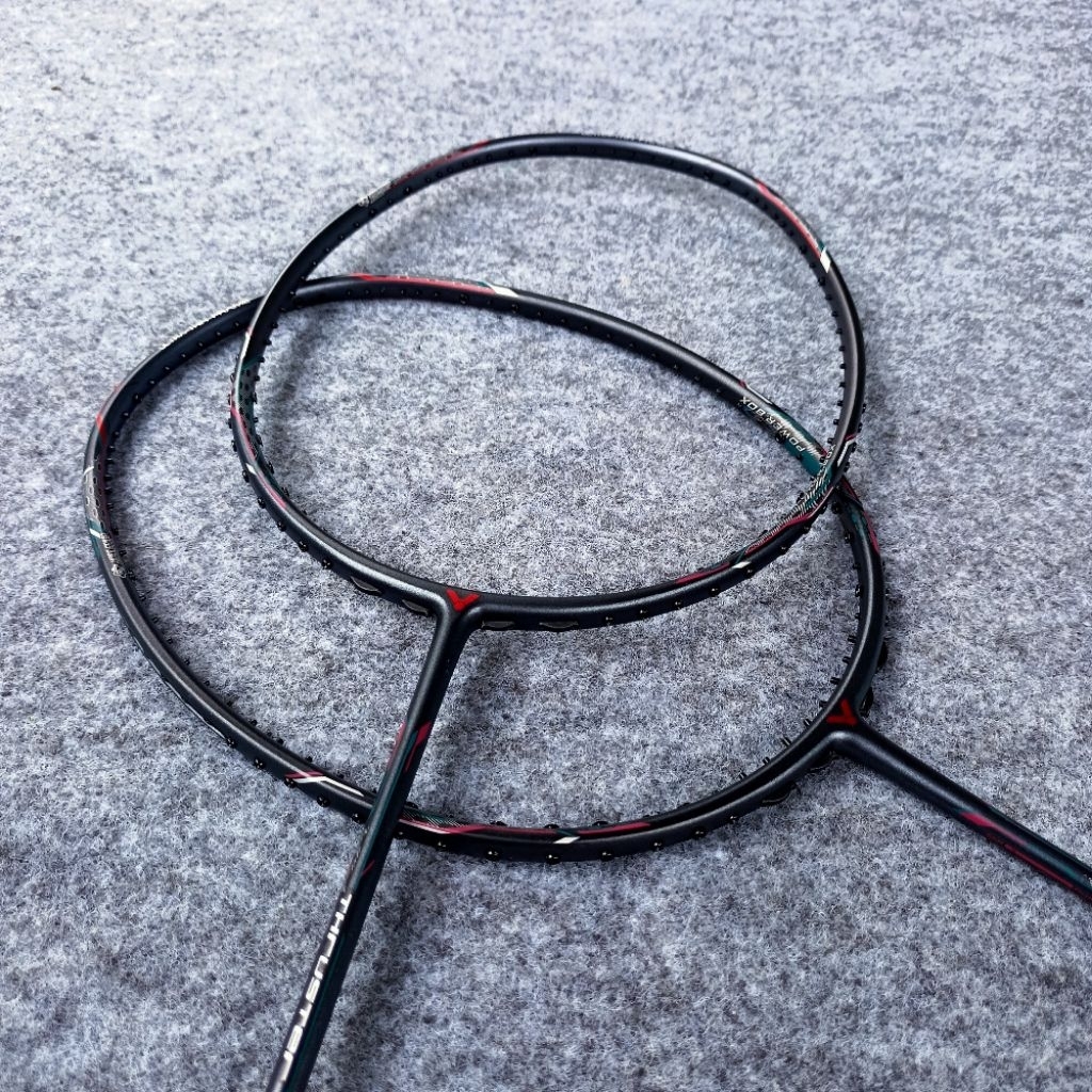 RAKET BADMINTON VICTOR THRUSTER BXR NEW SERIES FULSET SIAP PAKAI TANSION 30 LBS