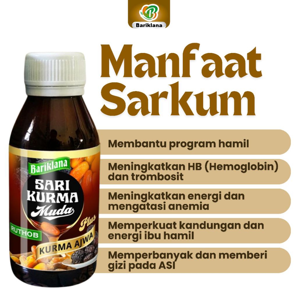 

Sari Kurma Muda Ruthob Plus Kurma Ajwa Untuk Menaikkan HB.