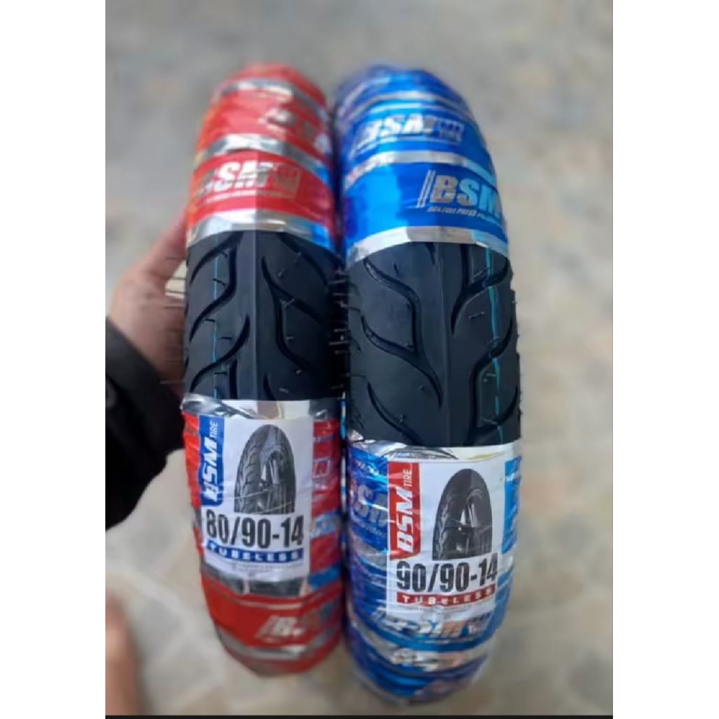BAN MOTOR RING 14 UKURAN 90/90-14 DAN 80/90-14.