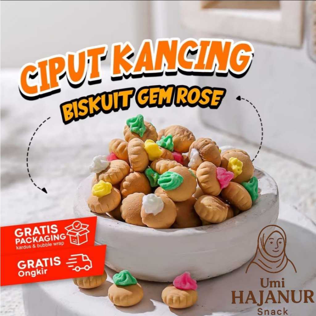 

CEMILAN JADUL BISKUIT GEM BUNGA isi 1kg