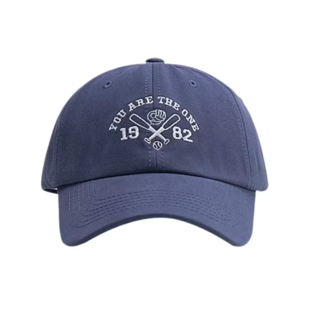 The One BaseBall Biru Topi terbaru topi viral topi keren topi anak muda