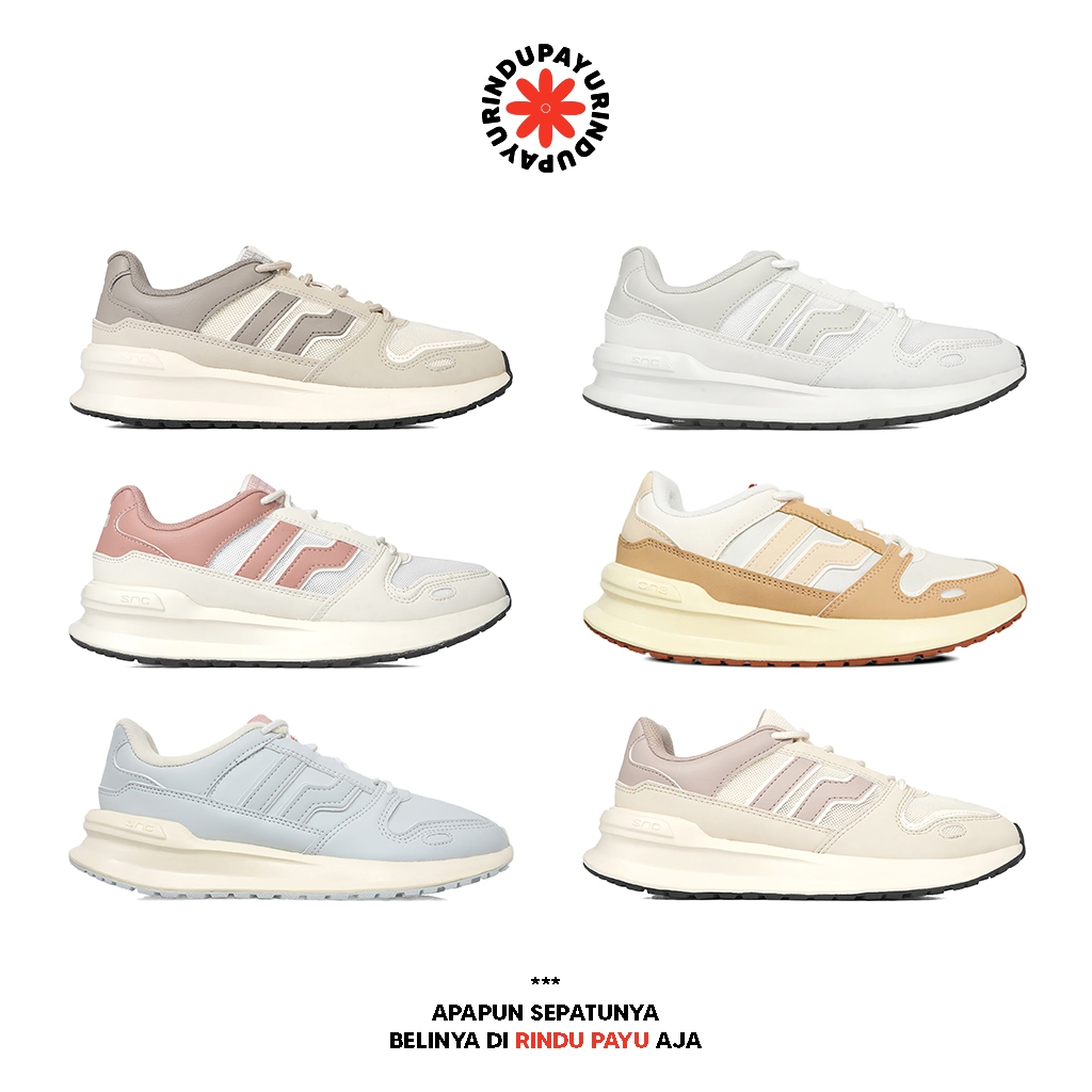 PIERO JOGGER 24 WOMEN - Sepatu Sneakers Casual Sport Original