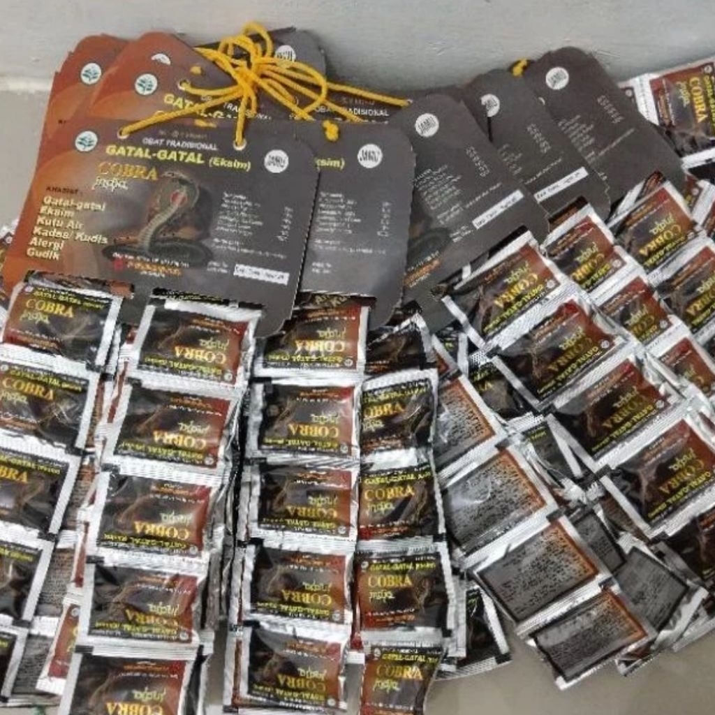 Kapsul Cobra India 1 Renceng 20 Sachet