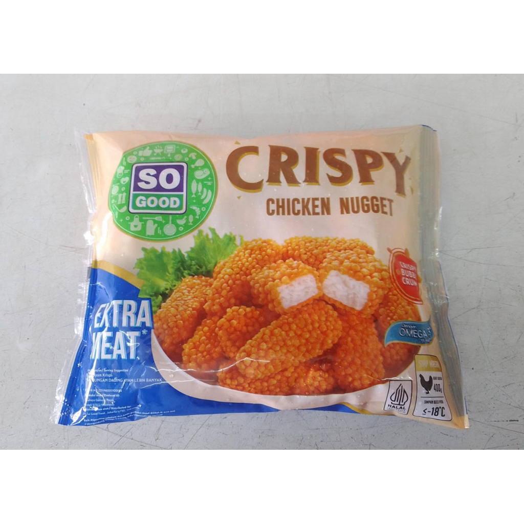 

So good naget ayam crispy 400gr