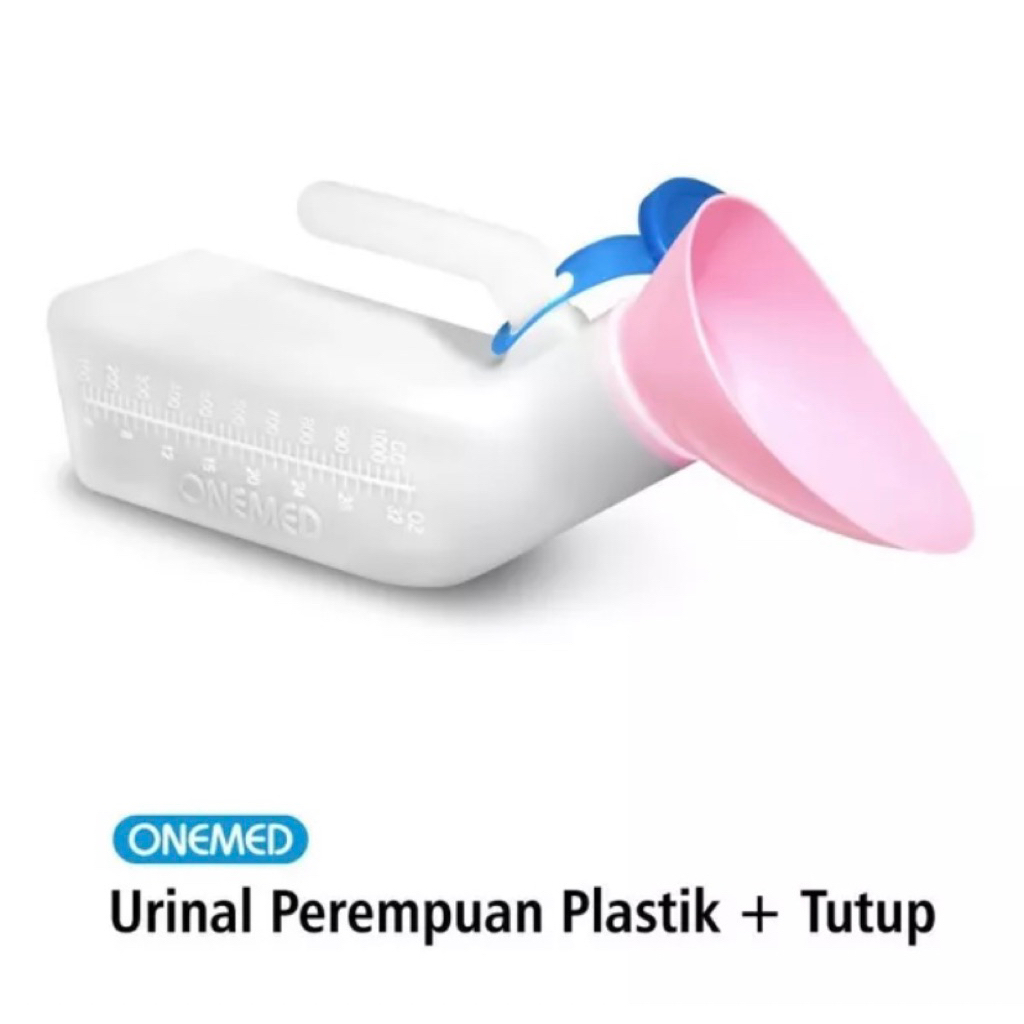 pispot urinal wanita dengan tutup