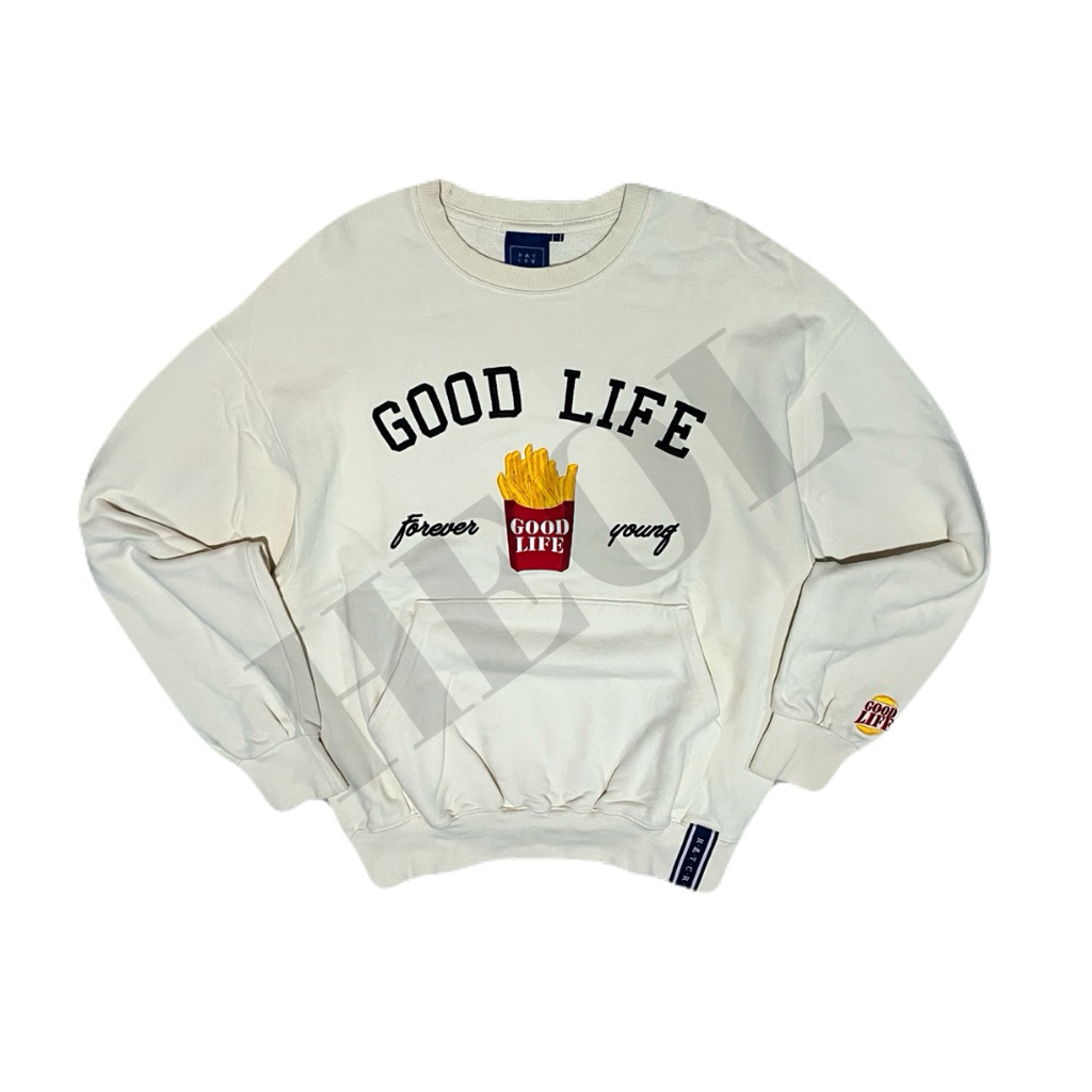 Romantic Crown GOOD LIFE Crewneck