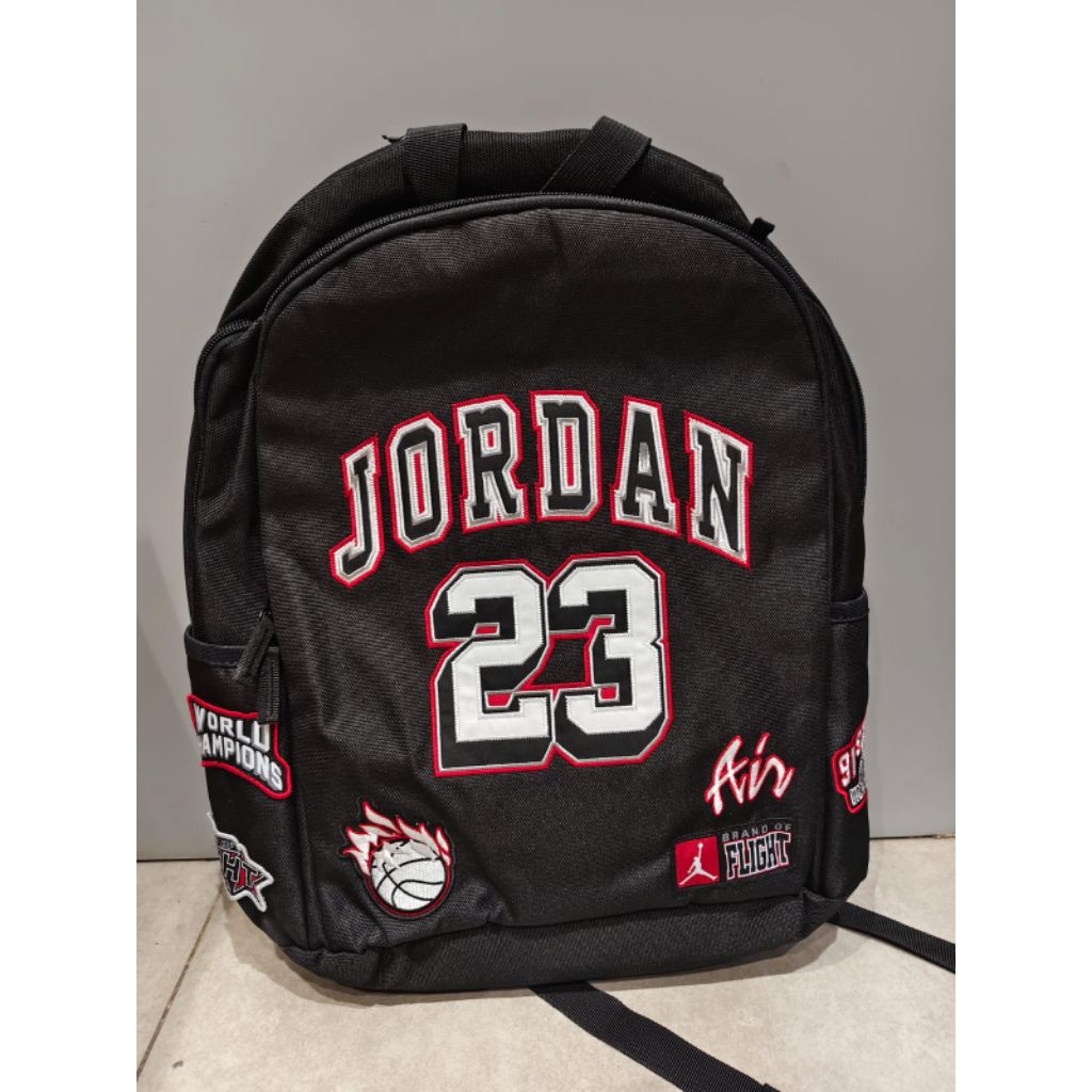 Tas Ransel Backpack Jordan 23 - Black Original