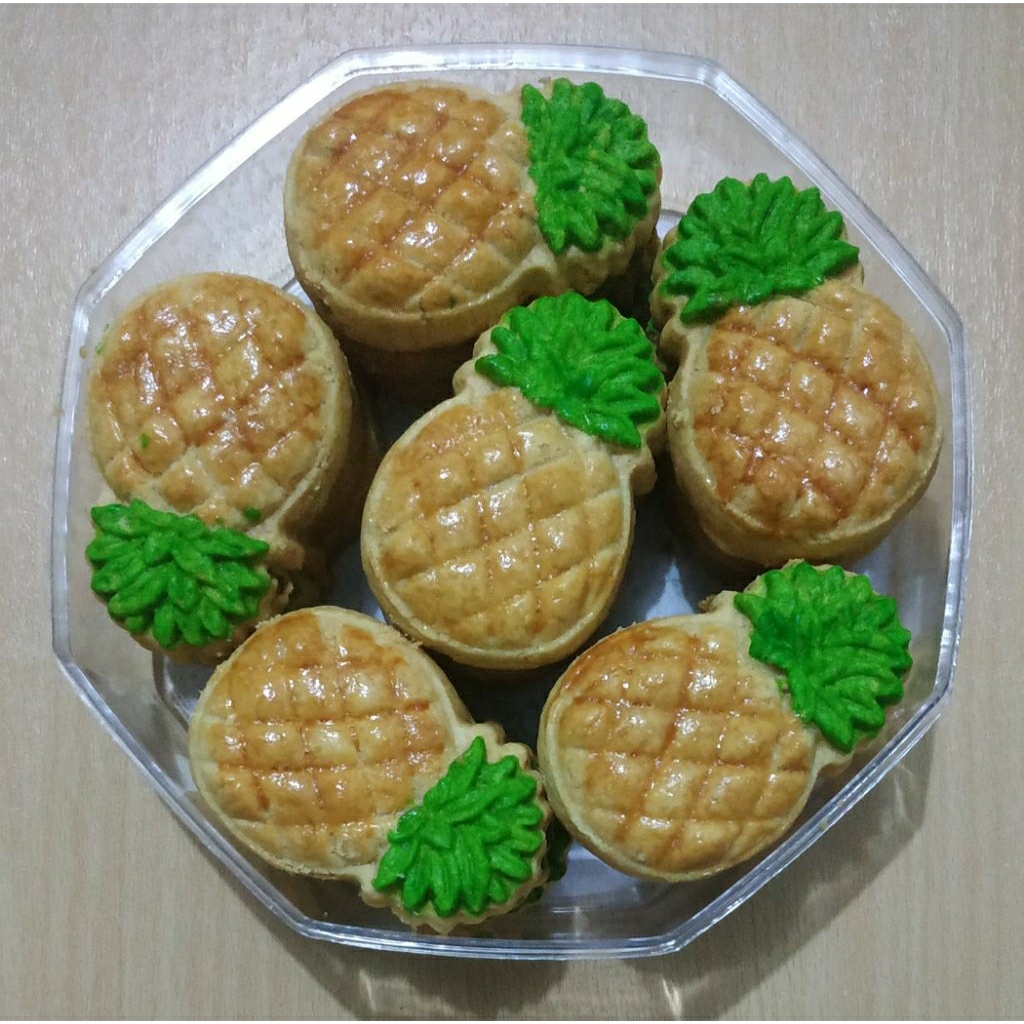 

❤️ Nastar berbentuk buah nanas, Nastar jumbo, Nastar Taiwan ❤️ 500 gram