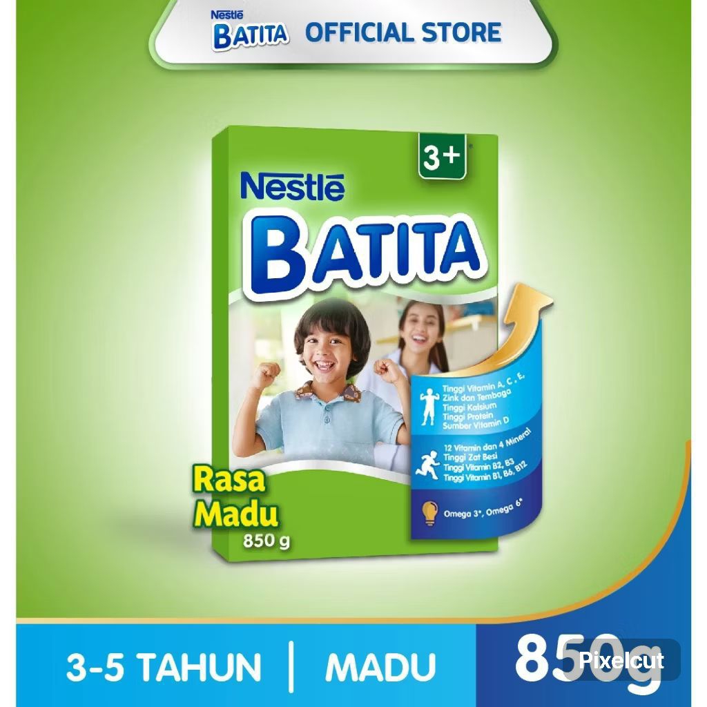

SUSU BATITA 3+ UNTUK ANAK UMUR 3-5 TAHUN 850 GR