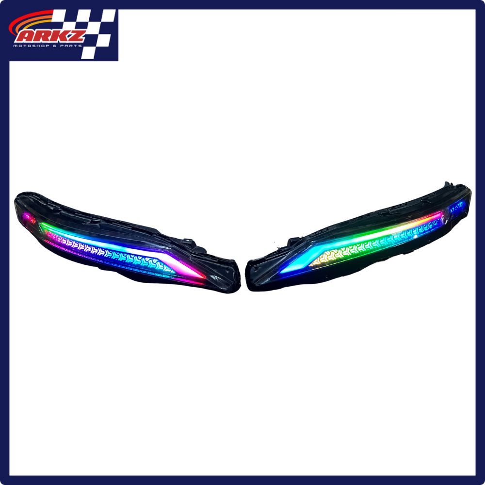 LANGKA Full Custom RGB DRL Xpander 2022 Exceed Sport Ultimate Cross Terbaru Matrix Running Sein