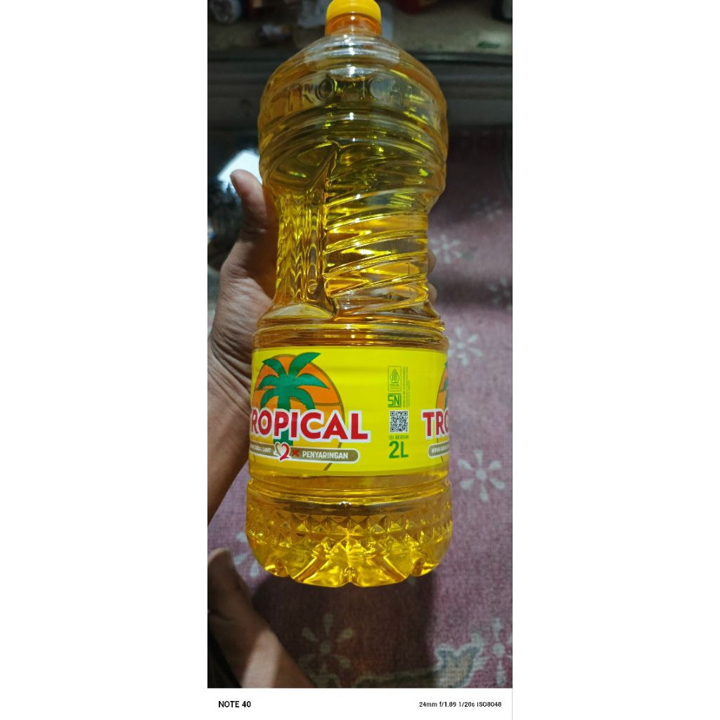 

Minyak goreng tropical 2 Liter