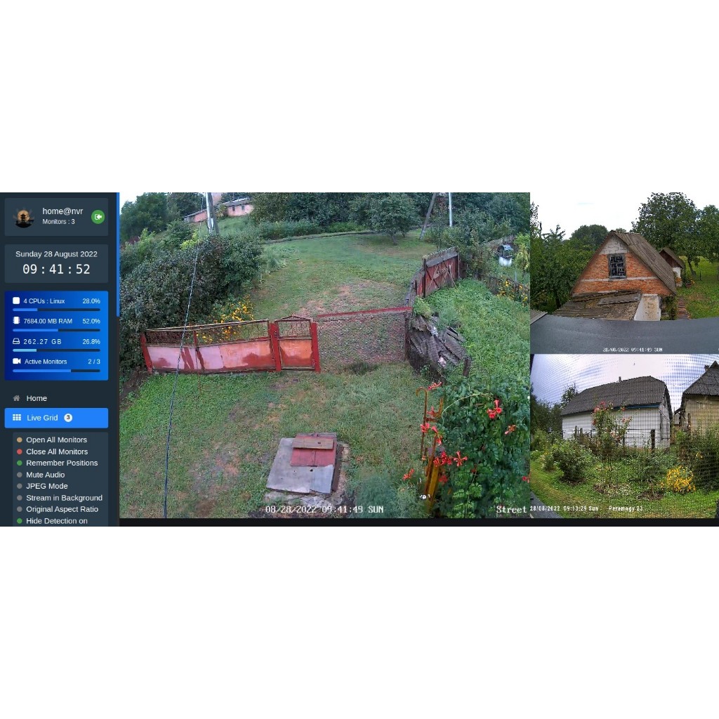 STB HG680P SHINOBI NVR CCTV