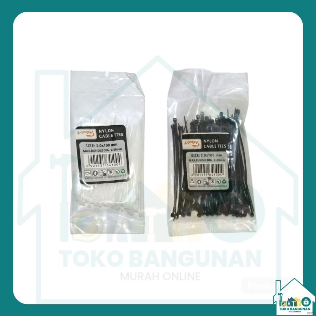 

Kabel Ties 2,5 × 100 mm VPR / El Gladio