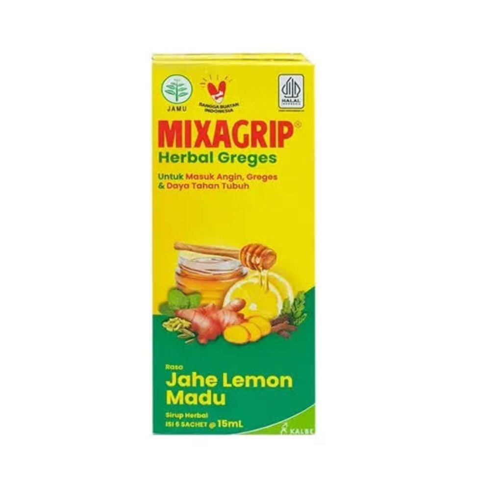

MIXAGRIP Herbal Greges (Isi 6 Sachet)