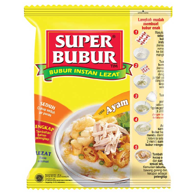 

Super Bubur Instan 10 sachet BY JJS