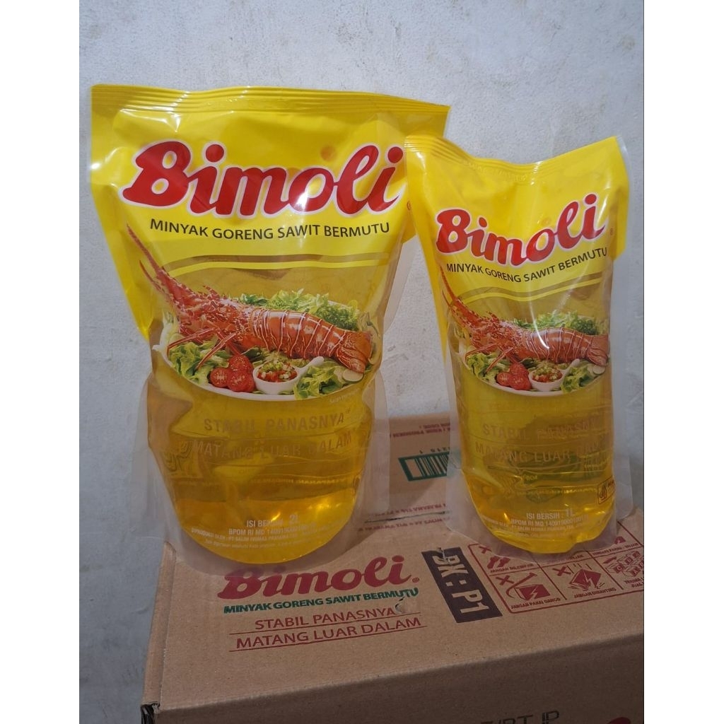 

MINYAK GORENG BIMOLI 1liter & 2 liter
