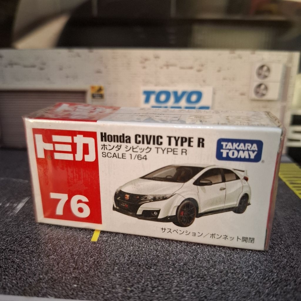 Honda Civic Type R Tomica Diecast Mainan