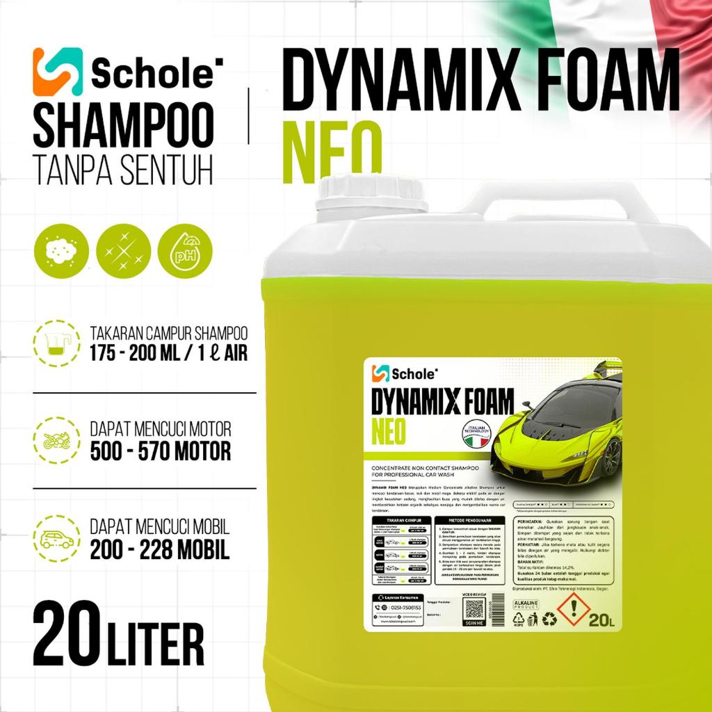 Schole Dynamix Foam Neo 20 Liter - Touchless Shampoo